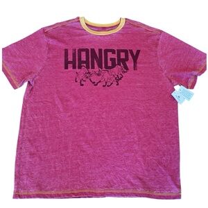 NWT Disney Parks Lion King Hangray Tshirt Ringer Red L Hyenas